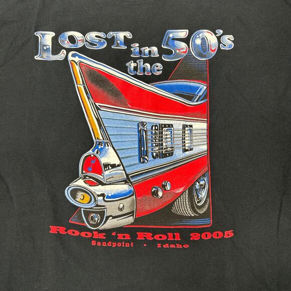 Bobby Vee and the Vee's Freddy Cannon - Rock-n-Roll T-Shirt Large - May 2005 - Picture 3 of 8